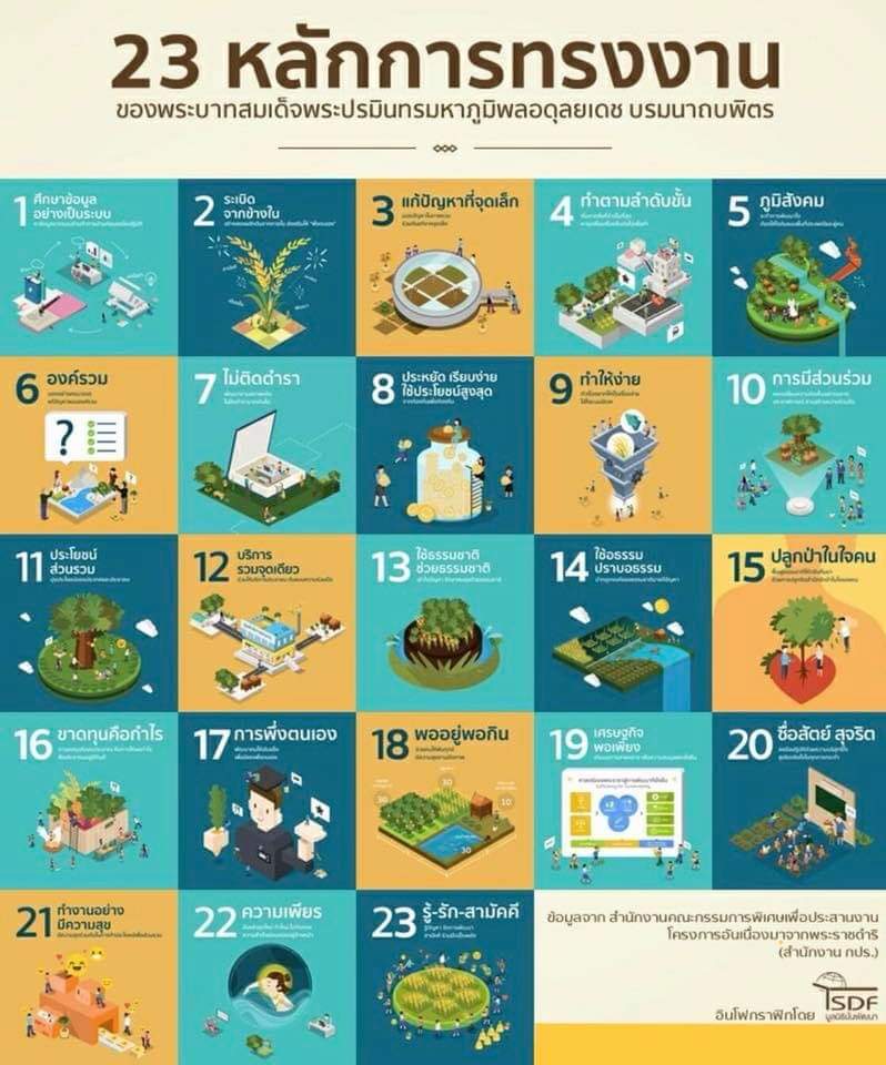 หลักการทรงงานในหลวงร.9