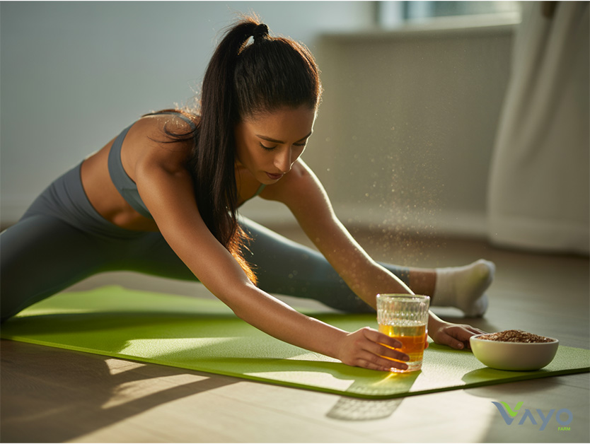 Physical Activity + Flaxseed or Apple Cider Vinegar