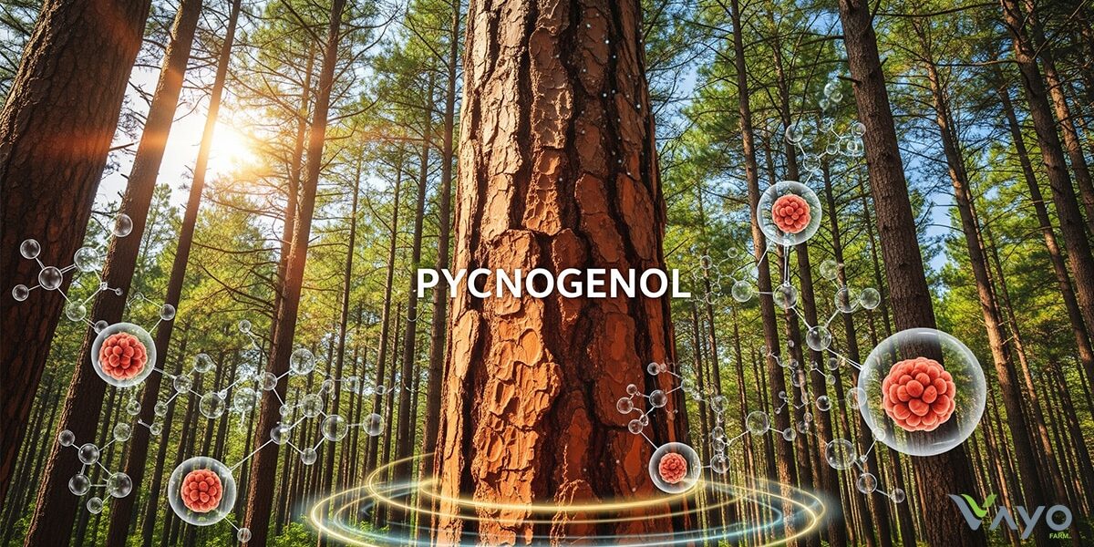 Pycnogenol (สารสกัดจากเปลือกสนฝรั่งเศส)