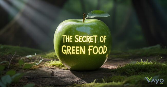 ความลับของอาหารสีเขียว