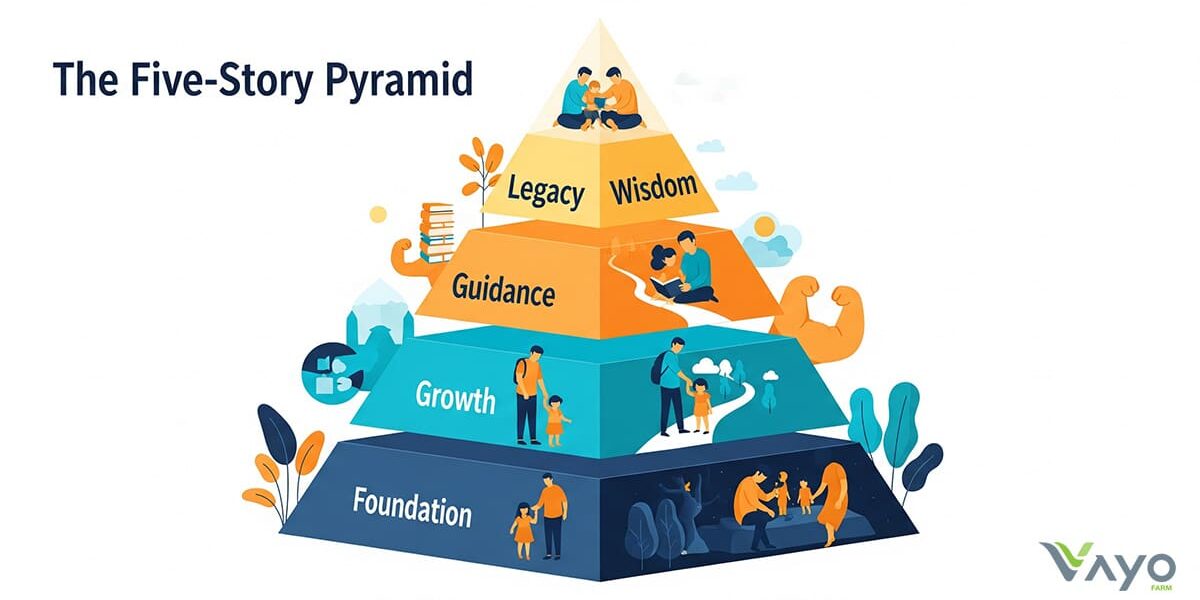 ปิรามิด 5 ชั้น ( Five Story Pyramid )