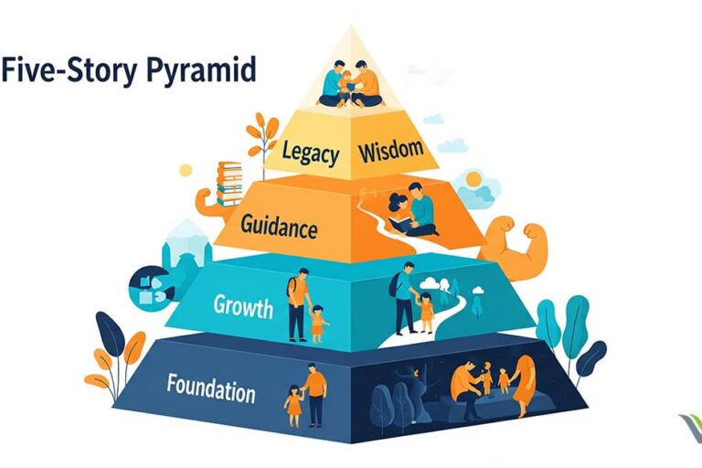 ปิรามิด 5 ชั้น ( Five Story Pyramid )