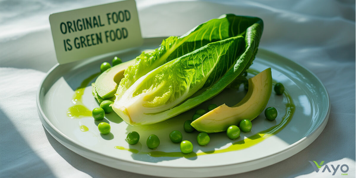 อาหารต้นทาง อาหารสีเขียว