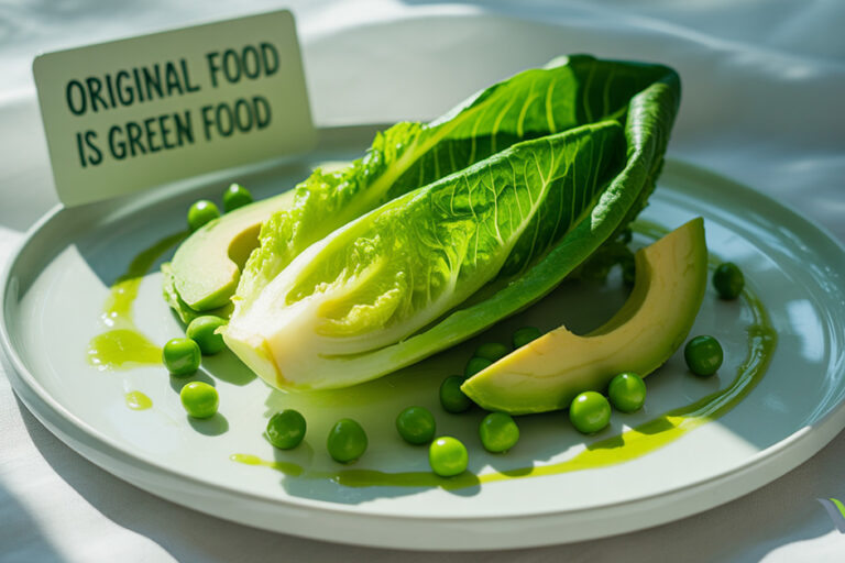 อาหารต้นทาง อาหารสีเขียว