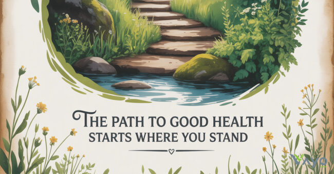 เส้นทางสู่สุขภาพดีเริ่มจากจุดที่คุณยืนอยู่