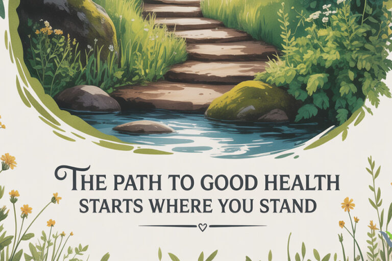 เส้นทางสู่สุขภาพดีเริ่มจากจุดที่คุณยืนอยู่