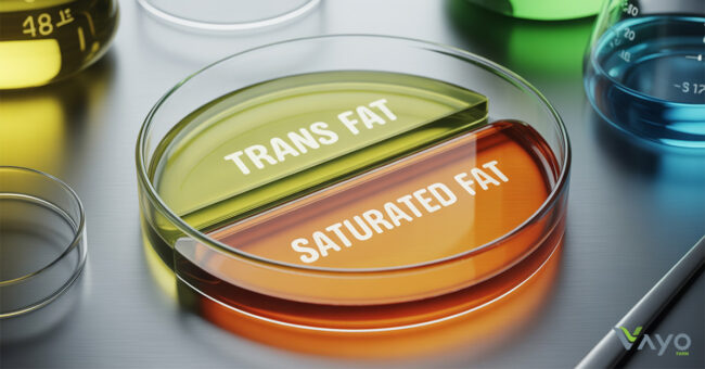 ไขมันทรานส์และไขมันอิ่มตัว