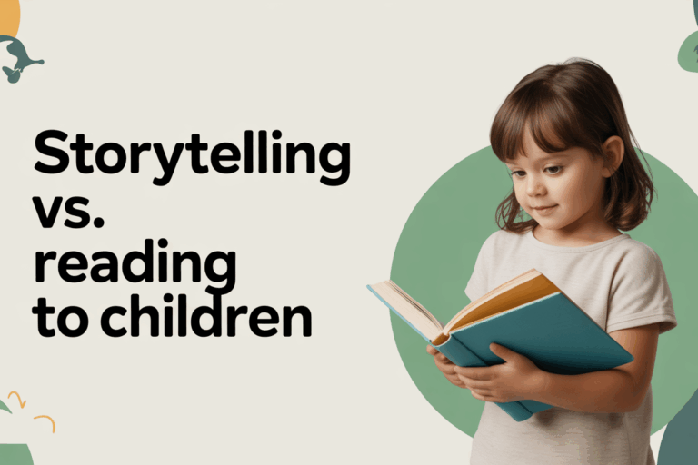 คำถามที่คนสงสัย: เล่านิทาน vs อ่านนิทาน? สิ่งที่คุณควรรู้!