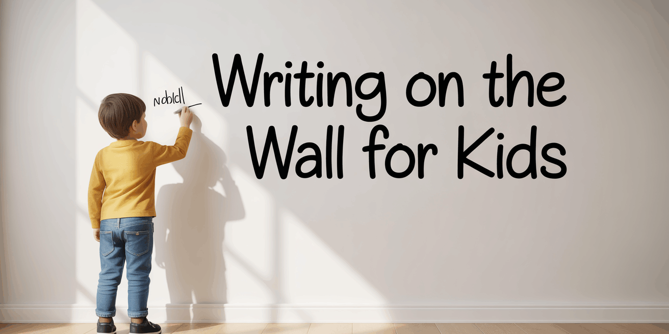 การเขียนบนกำแพง: เรื่องสนุกที่สร้างพัฒนาการให้เด็ก