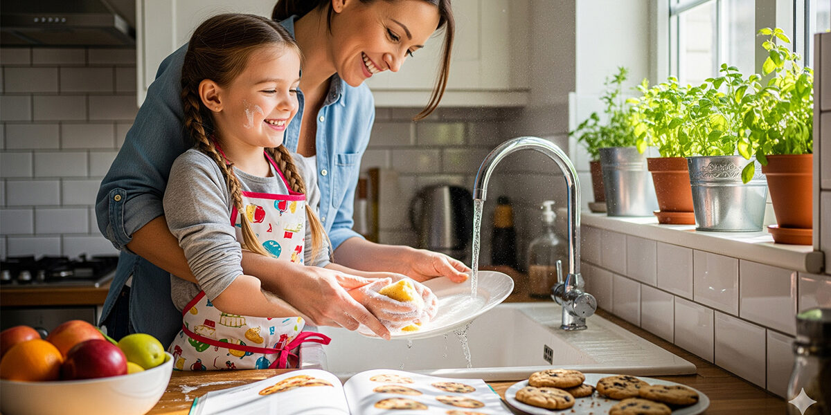 เคล็ดลับพัฒนาทักษะงานบ้านสำหรับเด็ก2